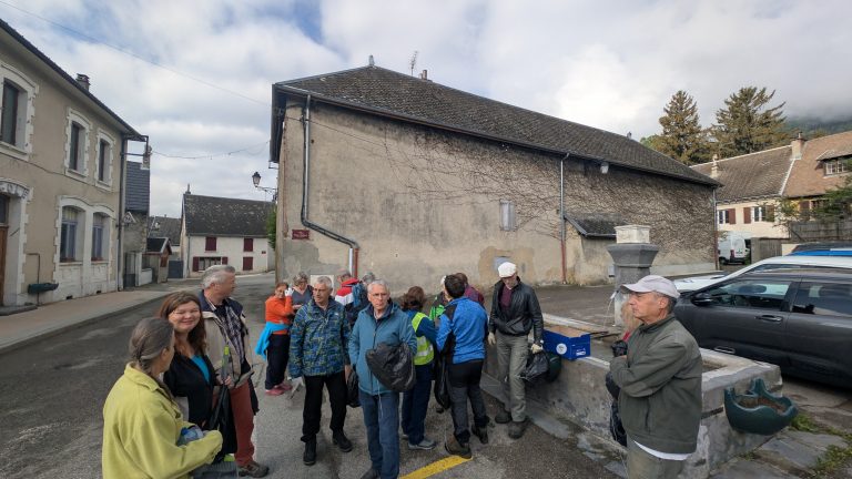 Nettoyage de la commune le 1er mai