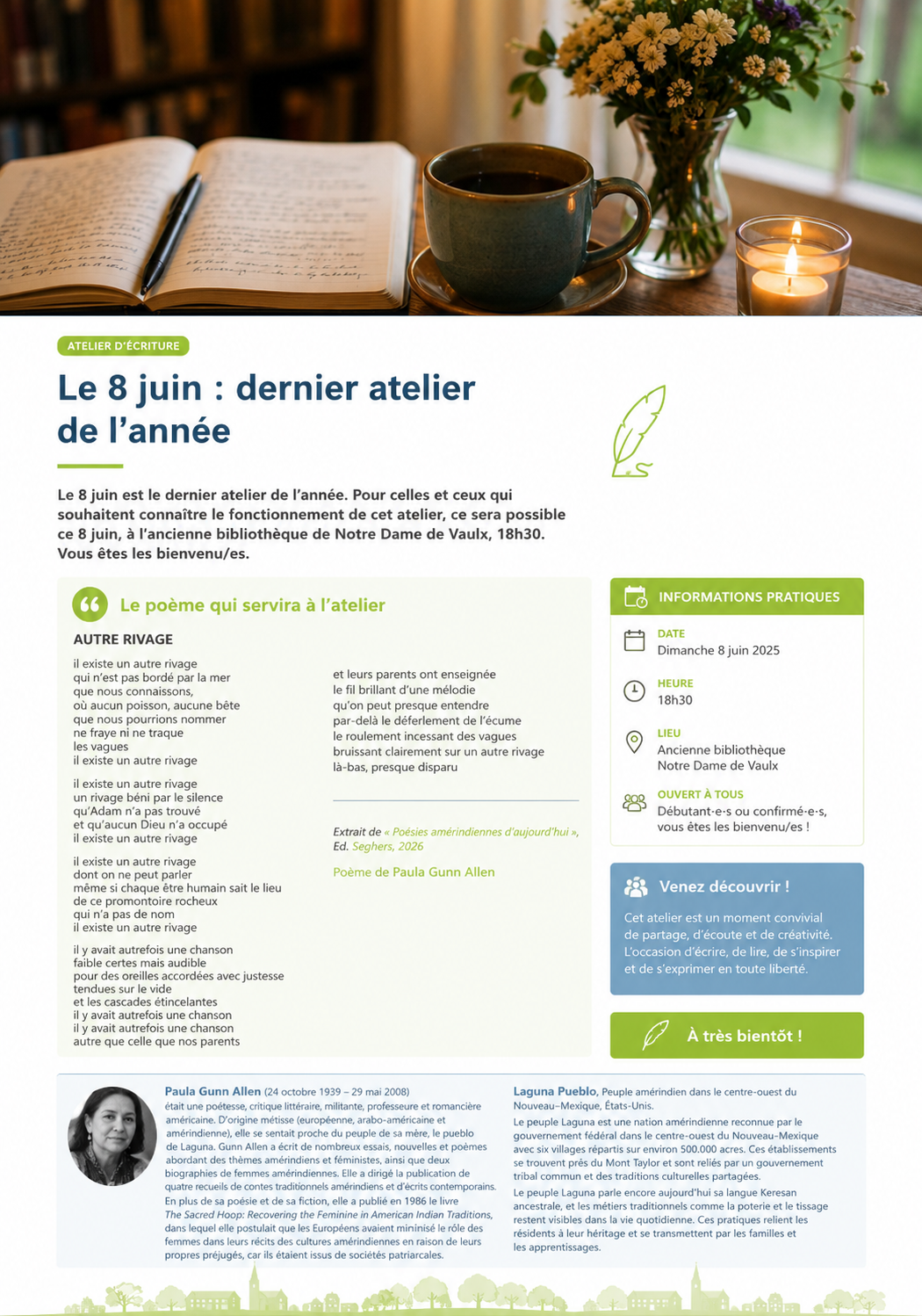 dernier atelier de l'année.