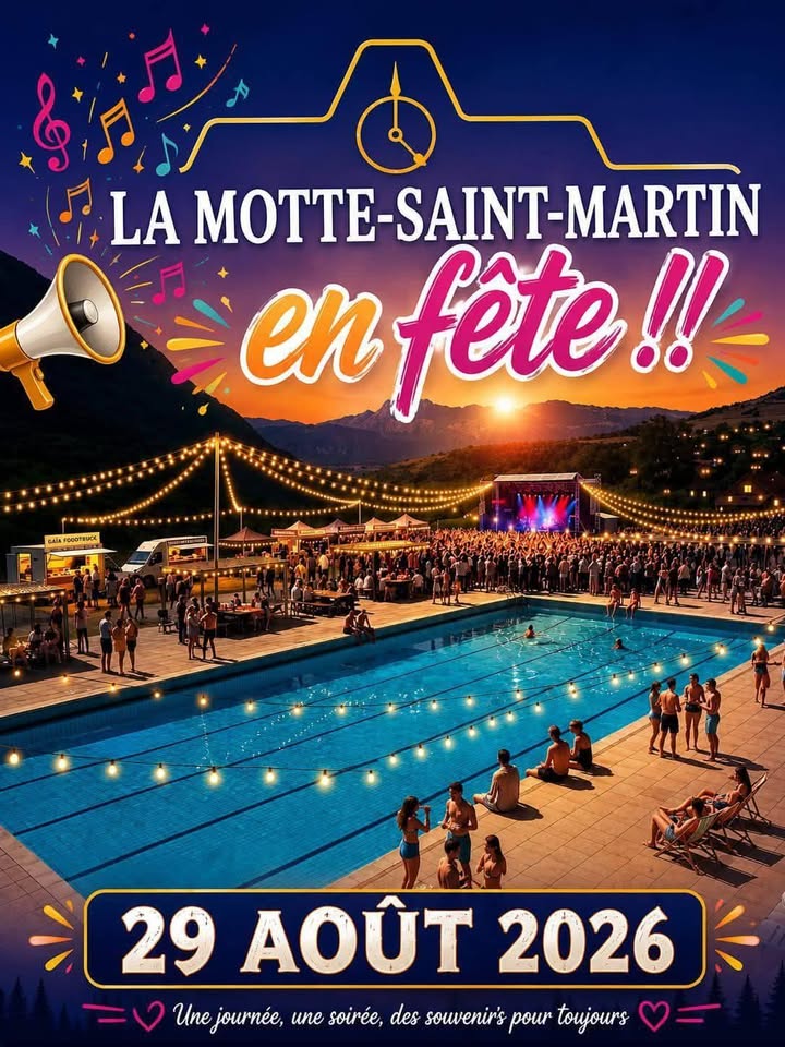 La Motte-Saint-Martin en fête le 29 août 2026
