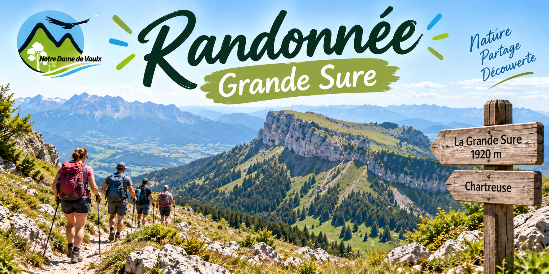 Randonnée à la Grande Sure en Chartreuse | Notre-Dame-de-Vaulx